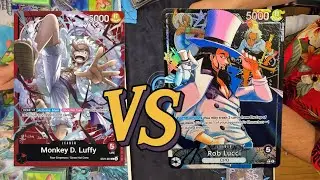 Rob Lucci vs Red Luffy Locals Round 2 [OP11]