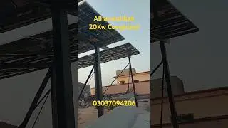 20Kw Solar mounting Structure Fabrication #fabrication #solarframe #solarsystem #elevator