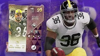 99 LTD Jerome Bettis BECOMES A MONSTER WITH BRUSIER! Madden 21 NMS