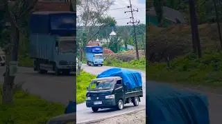 Biru langit #funny #automobile #supironline #busmania #supirtruk #trukoleng #dance #driver