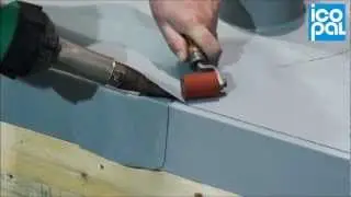 Fully Adhered Verges - Monarplan PVC Single Ply Roofing