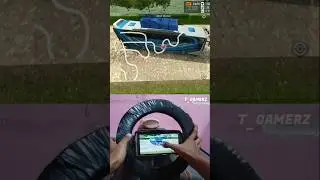 Bus Simulator Indonesia || steering wheel || #shorts #ytshorts #offroadingbus #t_gamerz #ets2