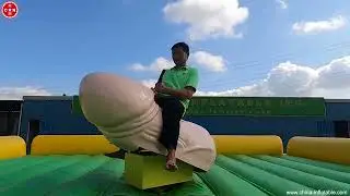 🔞Inflatable Mechanical Penis Funniest Mechanical Party Ride Commercial Inflatable Game T11-566B