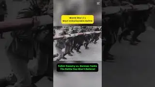 Heroic Polish Cavalry Charge Against German Tanks - #worldwar2 #historicbattles #germantanks