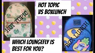Hot Topic Loungefly VS BoxLunch Loungefly | What are the differences between the two