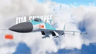 War Thunder J-11A em ação! Testando o poder aéreo da China Direto da Shopee
