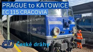 TRIP REPORT | Cesky Drahy (CD) EC 115 Cracovia | Prague (Praha hln) to Katowice
