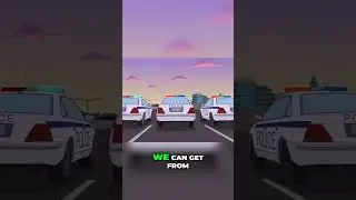 High-Speed Chase: Cops vs. Animated Chaos!