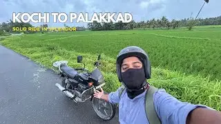Kochi to Palakkad solo ride on splendor | Malayalam vlog | Bike ride