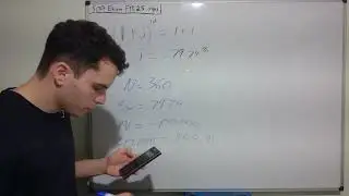 Exam FM Practice Problem #51. Only 25 Days until my exam