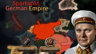 Reuniting The German Empire Under the Spartacists | Hoi4, ITNoT