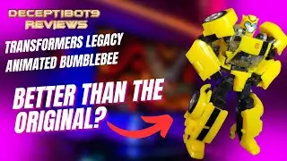 A Worthy Update? Transformers Legacy United Animated Bumblebee Review!