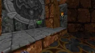 Hexen Baratus The Warrior Winnowing Hall Watch Out For Fireballs PC Gameplay 19.10.16