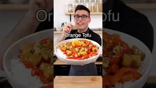 Orange Tofu with Veggies