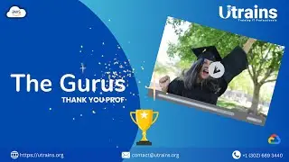 The Gurus Saying Thanks to our Senior Instructor