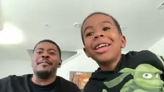 Roman and Dad Spider-Man Fun Time