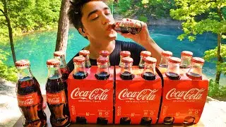 McBang ASMR Drinking Coca-Cola COKE Challenge. Feel super refreshing!