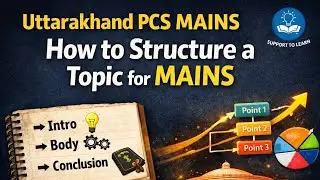 &ldquo;Mains Answer Writing Secret 🔑 | How to Structurize Any Topic (Day 1)&rdquo;
