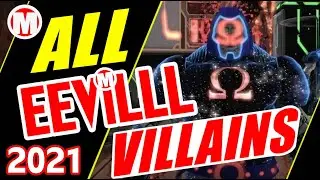 DCUO All EEViLLL Villains 2021