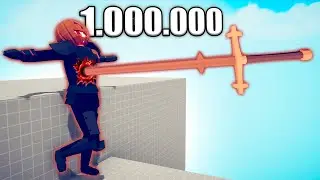 1.000.000 DAMAGE KING HALLOWEEN SWORD vs UNITS - TABS | Totally Accurate Battle Simulator 2025