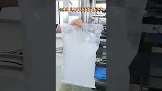 M&aacute;quina empacadora autom&aacute;tica de cubitos de hielo en bolsas de cinco kilogramos