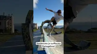 Meid&auml;n surffi- ja skeittireissu Portugaliin! 🏄🏼&zwj;♀️🛹 #skeittaus #surffaus