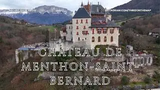 Unforgettable Castle Above Lake Annecy (4K Drone)