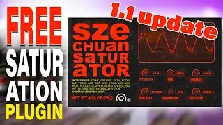 Grab this amazing Free saturation plugin - Szechuan Saturator 1.1 update #Shorts