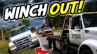 F650 rollback winch out #winchout 