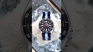Seiko SKX013 in its habitat - the sea. #shorts