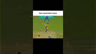 saim Ayub after injury #cricket #cricketaddict #cricketenthusiast #cricketfan #cricketlover #fan