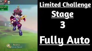 Lords mobile limited challenge trick vs trick stage 3 fully auto|petite devil stage 3 fully auto