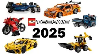 А ГДЕ ТЕХНИК??? Новинки ЛЕГО Technic первого полугодия 2025