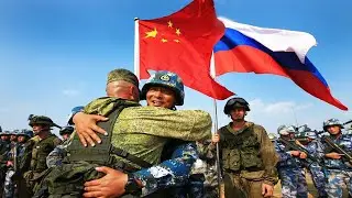 Chinese & Russian Marines Invade A Tropical Island