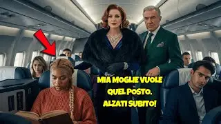PILOTA UMILIA DONNA POVERA SENZA SAPERE CHE LEI ERA LA PROPRIETARIA DELL'AEREO