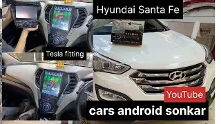 Hyundai Santa Fe Android music system #Hyundai Santa Fe Tesla Android music system 9129278891 Upendr