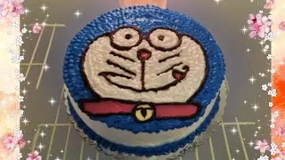 Doraemon cake | cake for kids  | Birthday cake | simple cake | 1st birthday cake | cartoon cake