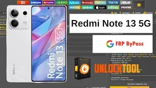 Redmi Note 13 5G  Frp Bypass Unlock Tool