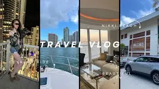 MIAMI - GIRLS TRIP! 2023 || Yacht ride || Dinner , Nikki Beach & More !