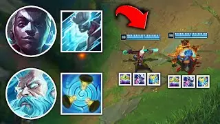 WE PLAYED THE MOST UNKILLABLE BOT LANE IN EXISTENCE!! - League of Legends