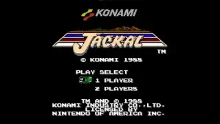 Jackal (1986, Konami, NES) - Intro Movie and Title