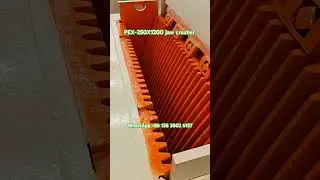50T/h Secondary crusher PEX-250X1200 jaw crusher for making 10-20mm aggregate #jawcrusher #mining