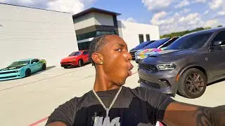 I WENT TO MY FIRST CAR MEET! *JAILBROKEN TESLA DOES BURNOUT*
