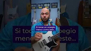 Si tocas un arpegio menor sobre un acorde Dominante...#jazz #guitarra