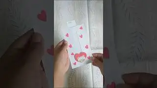 DIY I LOVE YOU PULL UP CARD💌❤️ #shorts