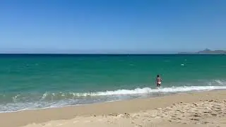 Es una playa incre&iacute;ble solamente para nosotros dos..!! Playa Punta Arenas Ago 25