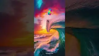 Let's ride the waves, with a sense of wonder #shorts