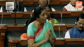 FM Nirmala Sitharaman Talks Some Facts in Parliament | Lok Sabha | YOYO TV Kannada