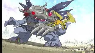 Digimon Season 2 ~ Tai Tries To Get Metalgreymon's Attention & Golden Noose Is Broken