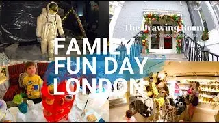 Family Day Out London with 2 Year Old | Science Museum | Science Afternoon Tea | Harrods Toy Store
